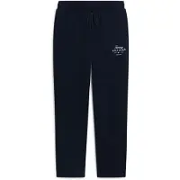 Tommy Hilfiger Jogginghose Script Stack MW0MW44332 Dunkelblau Regular Fit