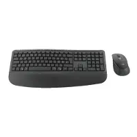 Logitech - Signature Comfort Plus MK880 - Kabelloses Tastatur & Maus-Set mit Handballenauflage & bis zu 36 Monate Akkulaufzeit