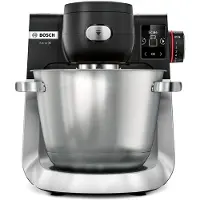 Bosch Serie 6 MUMS6ZS00, 5,5 l, Schwarz, Edelstahl, Drehregler, 1,1 m, Edelstahl, 1600 W