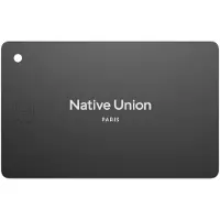 Native Union , Objekt-Tracker kompatibel mit Apple Find My präzise Ortung, Schwarz