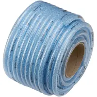 Gardena Transparent-Schlauch mit Gewebe, ?ber Boden, Transparent, 60 bar, 50 ?C, -10 ?C, 8 mm