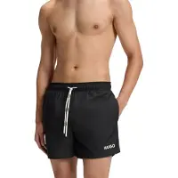 HUGO Herren Haiti Badeshorts Schwarz