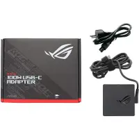 Asus ROG 100W USB-C Adapter, Laptop, Drinnen, 100 - 240 V, 50 - 60 Hz, 100 W, 5 - 20 V