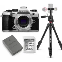 OM SYSTEM OM-5 Mark II Silber Holiday Kit