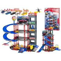 AGA Parkhaus mit zwei Etagen und Pumpstation und Autowaschanlage