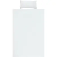 Redbest Microfaser-Seersucker, Microfaser Bettwäsche Detroit in weiß | Gr.: 155x220 cm (40x80 cm)