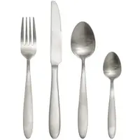 Bloomingville Besteck Frea 4er Set aus Edelstahl in silber | Gr.: onesize
