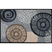 Erwin Müller Fußmatte Neuwied in silber/braun | Gr.: 60 x 85 cm