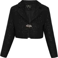 Faina Jacke Frauen Schwarz