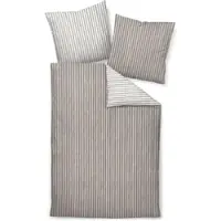 Janine Feinbiber Bettwäsche Davos 65170 vulkan 160x210 cm + 65x100 cm