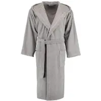 Rhomtuft Bademäntel unisex Kapuze Baronesse kiesel - 85 in kiesel - 85 | Gr.: M