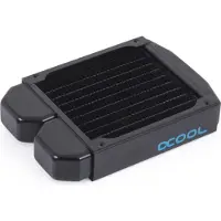 Alphacool 14355, Kühlkörper, Messing, Edelstahl, Schwarz, FC, 92 mm, 132 mm