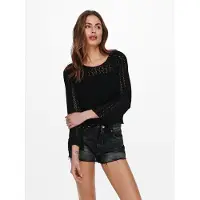 ONLY Pullover 15233173 Schwarz Regular Fit