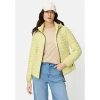 Camel active Gefütterte Jacke mit abnehmbarer Kapuze in Gelb | Gr.: 52