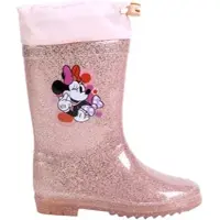 Cerdá Gummistiefel Disney Minnie Mouse mit Glitzer in Rosa | Gr.: 30