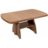 58 aufm Kessel Couchtisch höhenverstellbar und ausziehbar Clari 125x56x75 Eiche P43