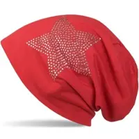 StyleBREAKER Beanie Mütze in Rot | Gr.: onesize