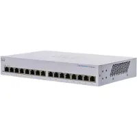 Cisco CBS110, Unmanaged, L2, Gigabit Ethernet (10/100/1000), Vollduplex, Rack-Einbau, Desktop