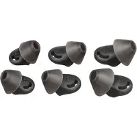 HP Poly Voyager 6200 Mittlere Ohrstöpsel (2 Stück), Kissen-/Ringsatz, Schwarz