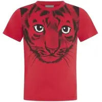 Kidsworld T-Shirt "Mit tollem Druck: LITTLE TIGER" Kurzarm, Basic-Passform, mit peppigem Druck, Rundhalsausschnitt