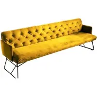 KAWOLA Esszimmerbank CHARME Velvet curry 186cm