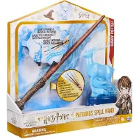 Spin Master Wizarding World Harry Potter - Interaktiver Zauberstab von Harry Potter mit Patronus-Figur, Licht- und Geräuscheffekten, Magic, 6 Jahr(e), Mit Ton, AAA, Akkus/Batterien enthalten