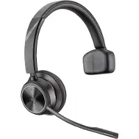 Poly Savi 7310 UC DECT 1880-1900 MHz Monaurales, für Microsoft Teams es Top, Schwarz