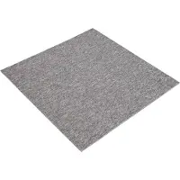 vidaXL Teppichfliese Braun 50 x 50 cm 20 pcs PP und Bitumen