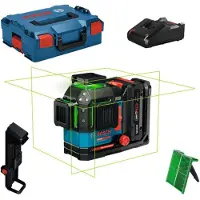 Bosch Linienlaser EXLL18V-120-33CG, 1 x EXBA18V-40