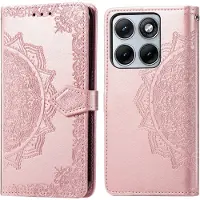 IMoshion Motorola Edge 70 Fusion Hülle - Kunstleder - - Klapphülle - Rosegold