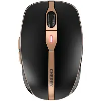 Cherry DW 9100 SLIM, Kabellos, RF Wireless + Bluetooth, QWERTZ, Schwarz, Maus enthalten