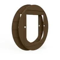 Sureflap SUREFEED Katzenklappe Montageadapter - braun