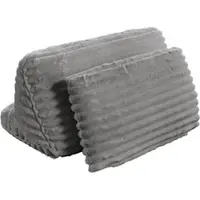 KAWOLA RÜCKENKISSEN WIOLO SOFT Grau Cord