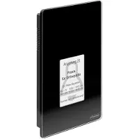 Auerswald TFS-Dialog 400, CE, IP44, Schwarz, Glas, Kunststoff, 140 mm, 28 mm