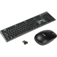 IBox DESKTOP KIT PRO, Volle Größe (100%), QWERTY, Schwarz, Maus enthalten