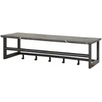 KAWOLA GARDEROBE SESTA Grau Kunststoff