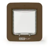 Sureflap Mikrochip Haustierklappe - Braun