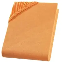 Carpe Sonno Jersey Spannbettlaken in Orange | Gr.: 90 x 200 cm
