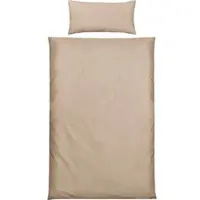 Erwin Müller Mako-Satin Bettwäsche Landshut in taupe | Gr.: 135x220-cm-40x80-cm