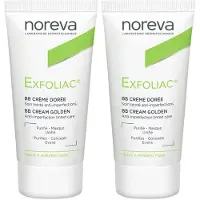 Noreva Exfoliac getönte BB-Creme dunkel 2x 2x30 ml Tagescreme