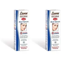 Luvos Naturkosmetik MED Akutserum 2x 2x50 ml Emulsion