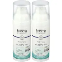 Lavera Neutral Gesichtsfluid 2x 2x50 ml Emulsion
