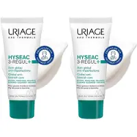 Uriage Hyseac 3-Regul+ global-Pflegecreme 2x 2x40 ml Creme