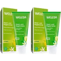 Weleda Citrus Hand- und Nagelcreme 2x 2x50 ml Creme