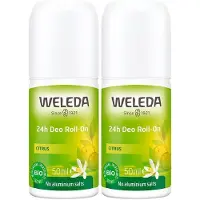 Weleda Citrus 24 h Deo Roll-on 2x 2x50 ml Körperpflege