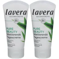Lavera Pure Beauty mattierende Tagescreme DE 2x 2x50 ml