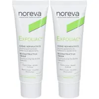 Noreva Exfoliac reparierende Creme 2x 2x40 ml