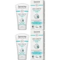 Lavera basis sensitiv Feuchtigkeitscreme 2x 2x50 ml Tagescreme