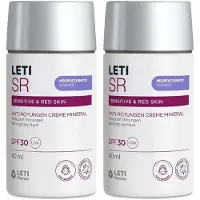 LETI SR Anti-Rötungen Creme Mineral SPF 30 2x 2x40 ml