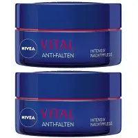 Nivea Visage Vital aufbauende Nachtpflege 2x 2x50 ml Nachtcreme